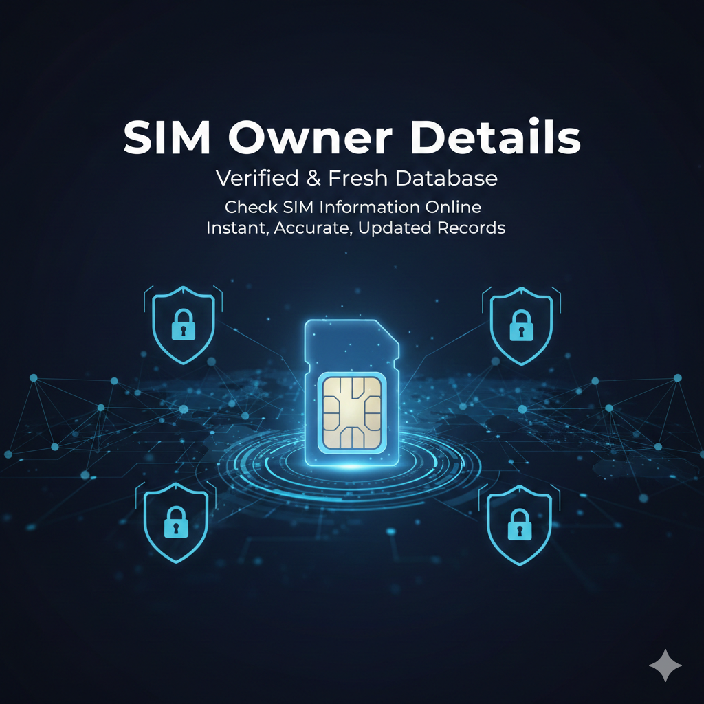 Sim Owner Details – Check SIM Information Online with Fresh SIM Database